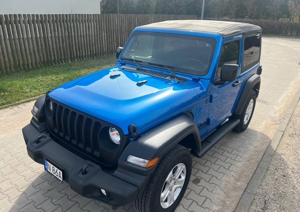 Jeep Wrangler cena 166000 przebieg: 23468, rok produkcji 2022 z Lidzbark małe 92